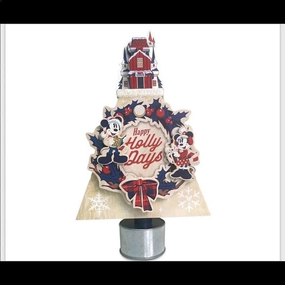 Disney Musical Figure - Mickey and Friends Walt’s Holiday Lodge NWT - Picture 1 of 10